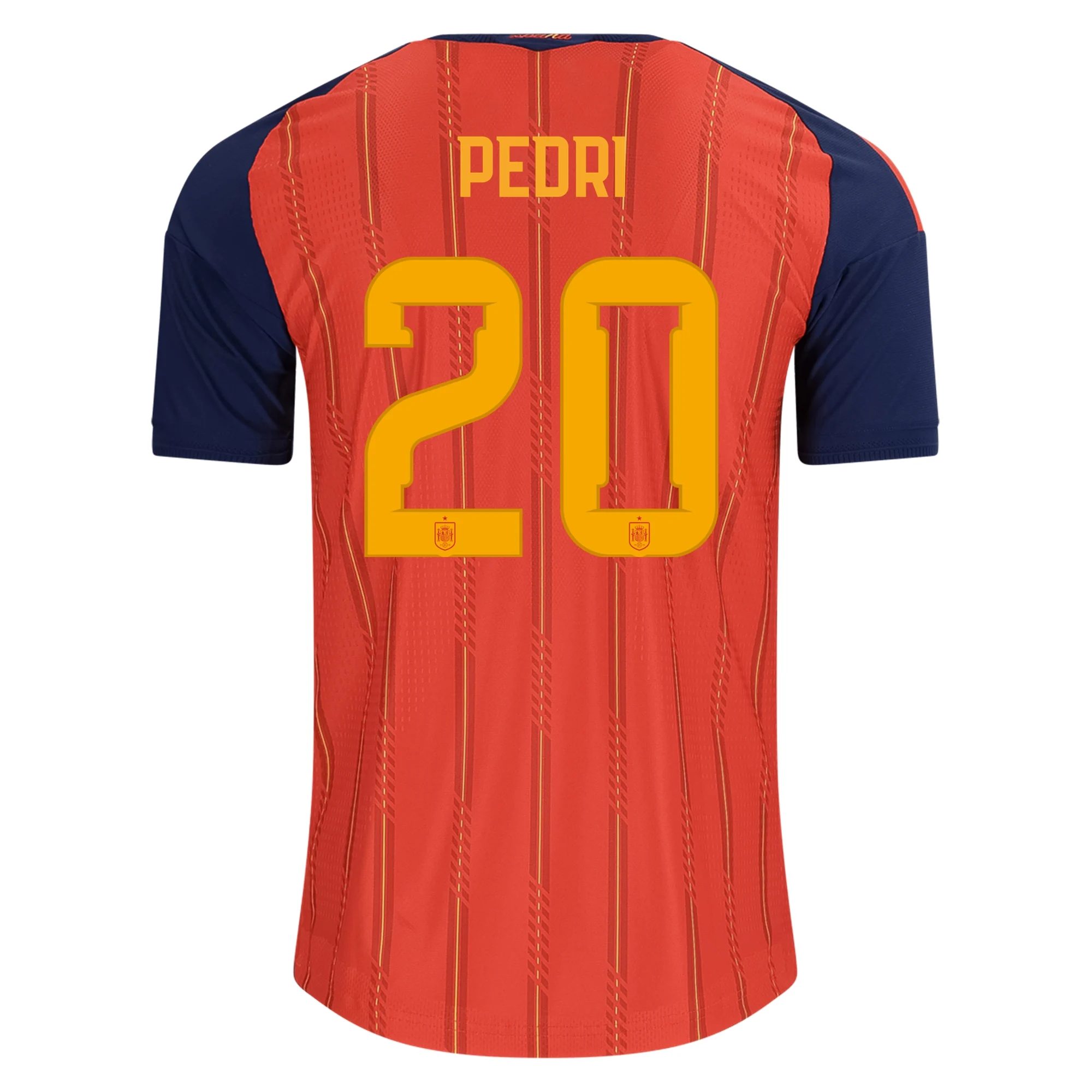 Pedri Spain 26/27 Authentic Home Jersey
