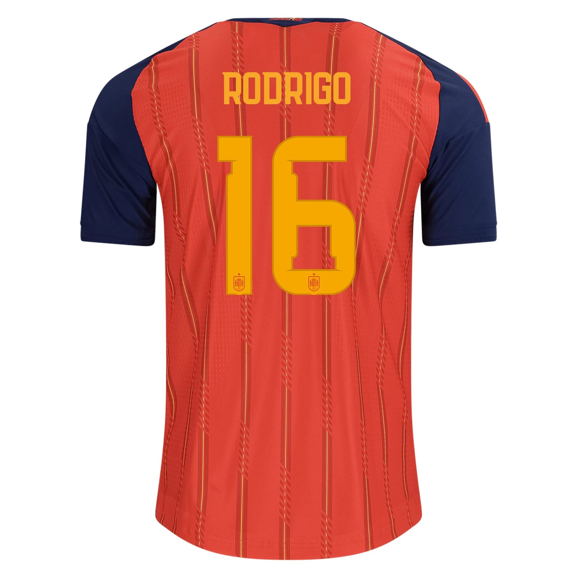 Rodri Spain 26/27 Authentic Home Jersey