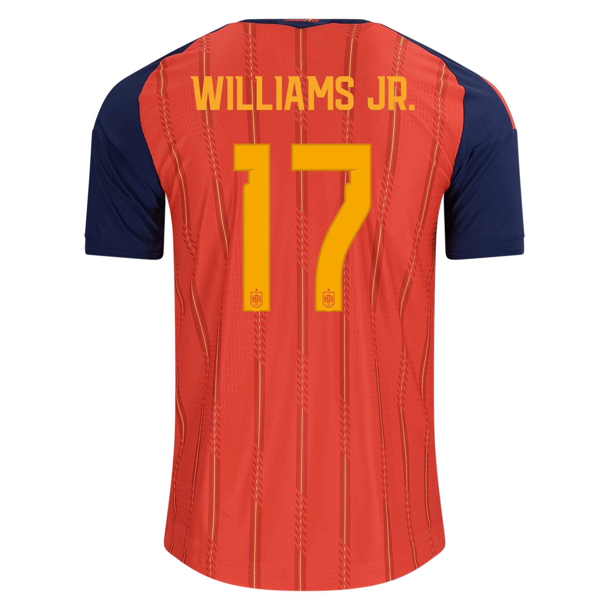 Nico Williams Spain 26/27 Authentic Home Jersey