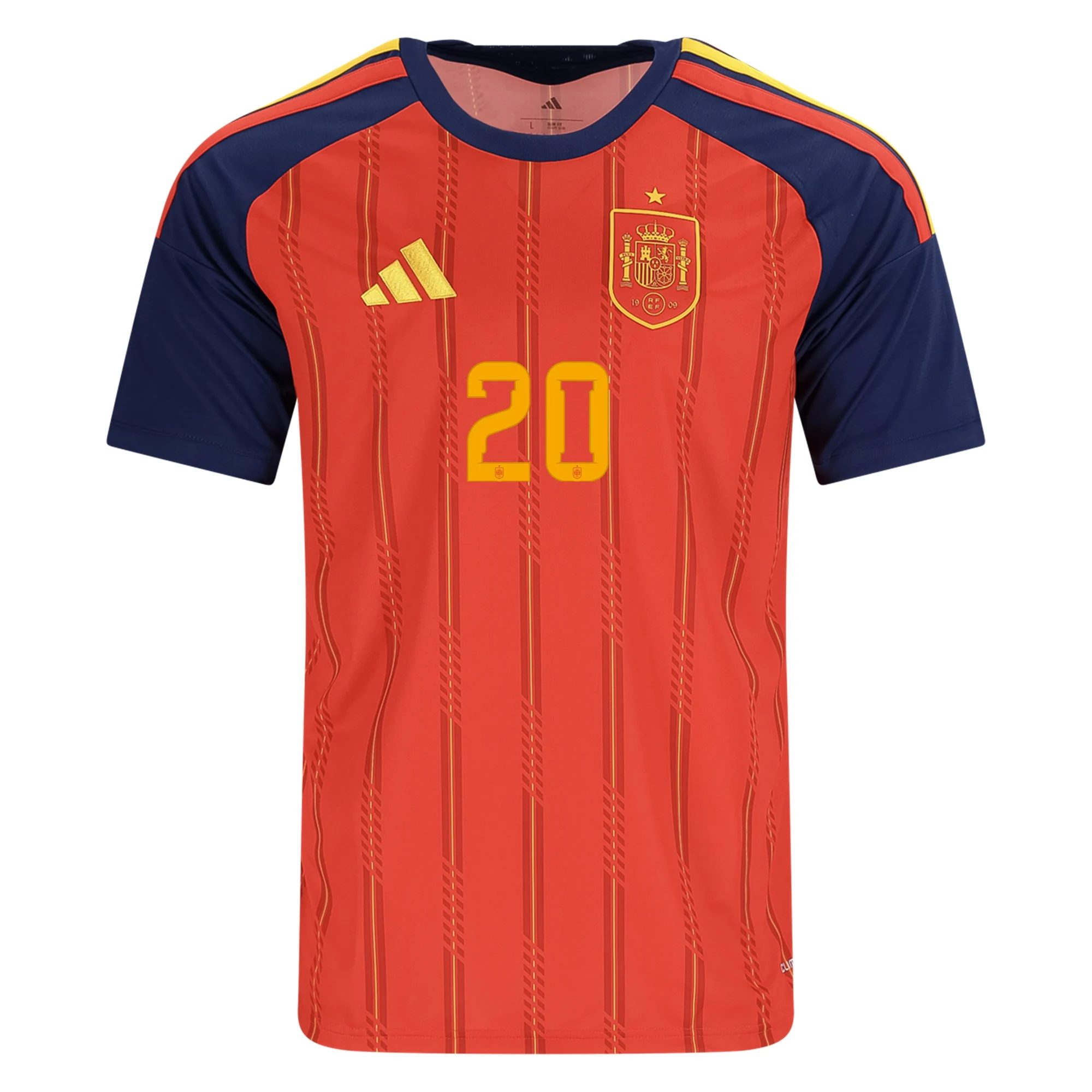Pedri Spain 26/27 Home Jersey — view 2