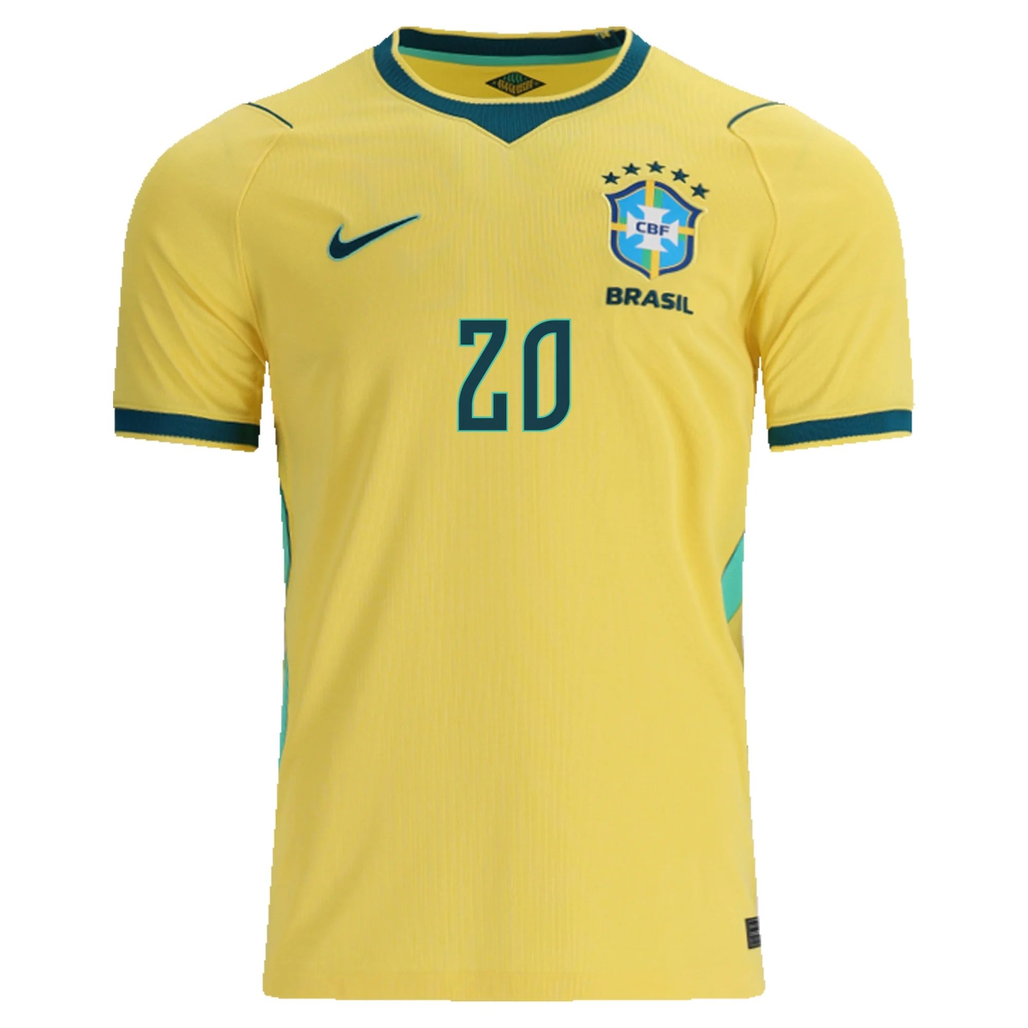 Estevao Brazil 2026/27 Nike Home Jersey — view 2