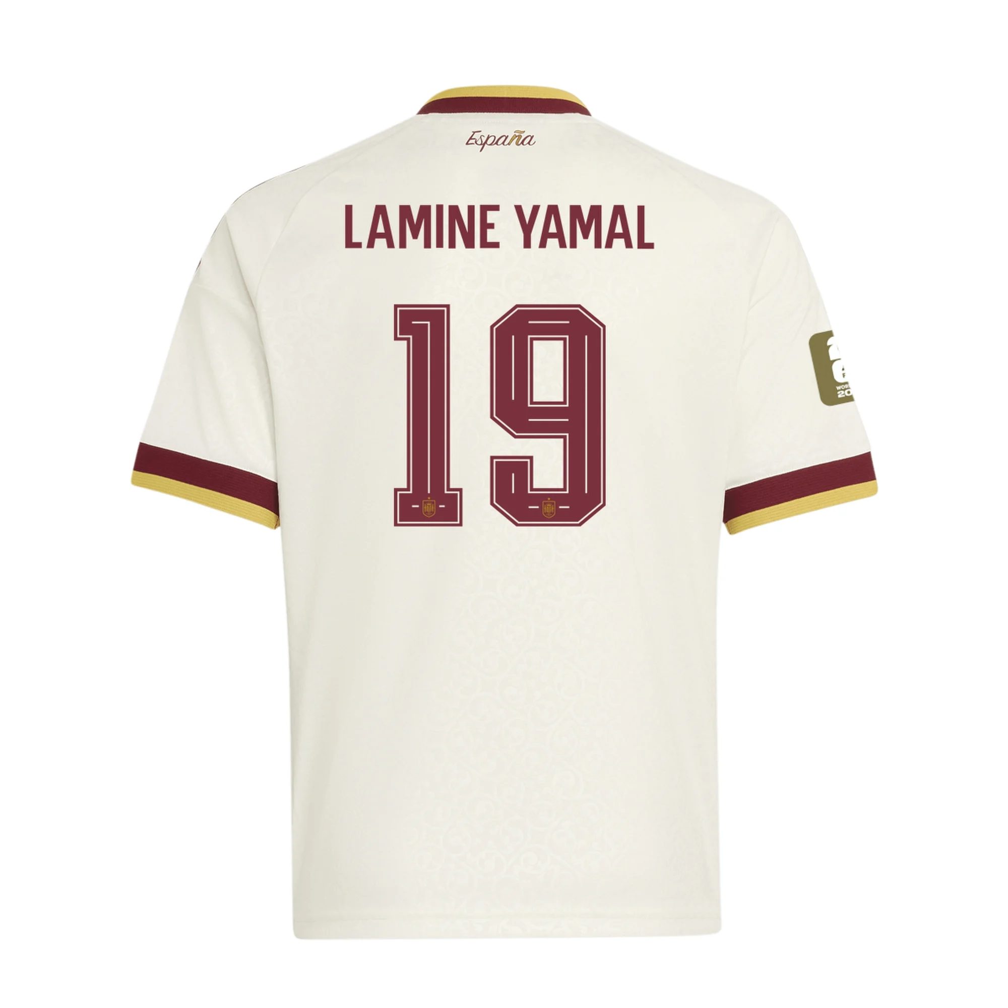 Lamine Yamal Spain 2026/27 Adidas Youth Away Jersey