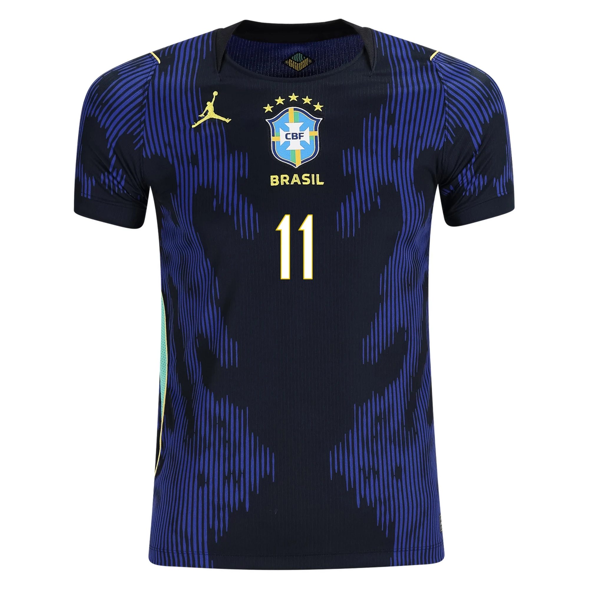 Raphinha Brazil 2026/27 Nike Youth Authentic Away Jersey — view 3