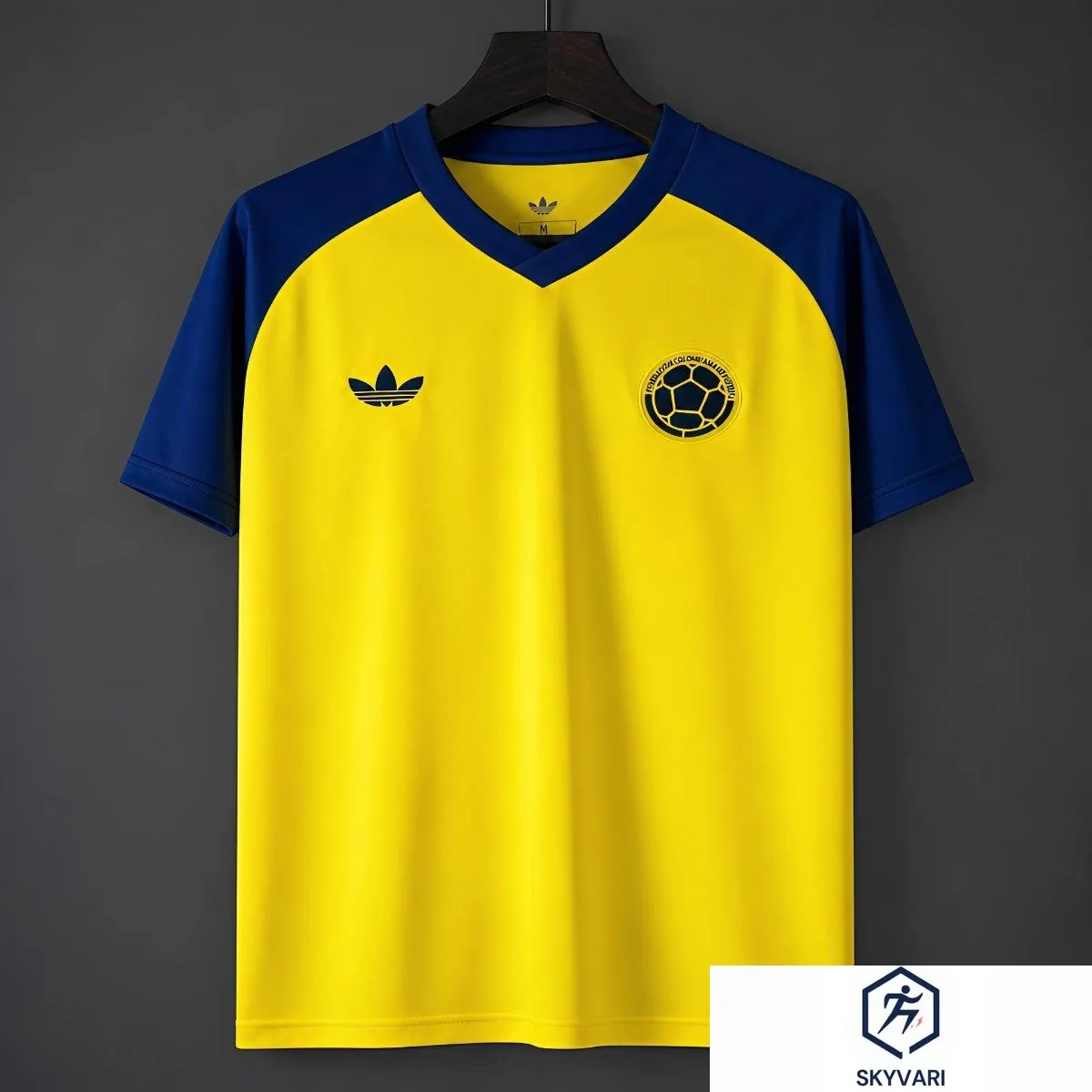 Camisa pré-jogo da Colômbia 2026 – Amarela