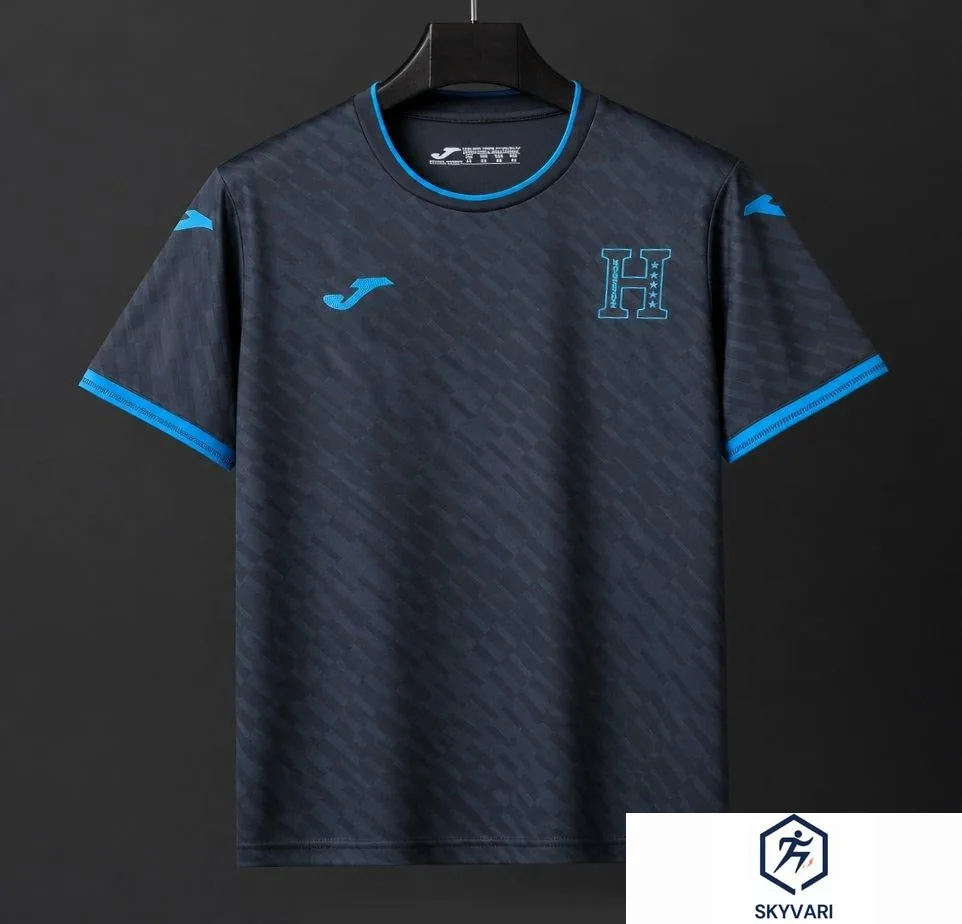 Maillot Third Honduras 2026 – Bleu Ciel & Gris