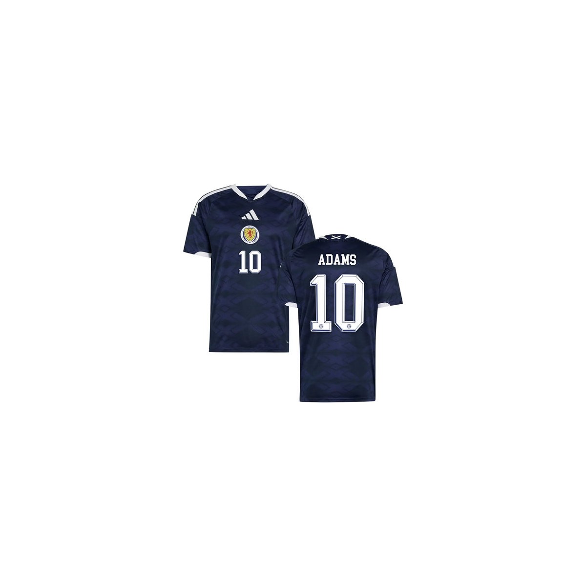 ADAMS #10 Scotland Home Jersey 2026 World Cup – Navy