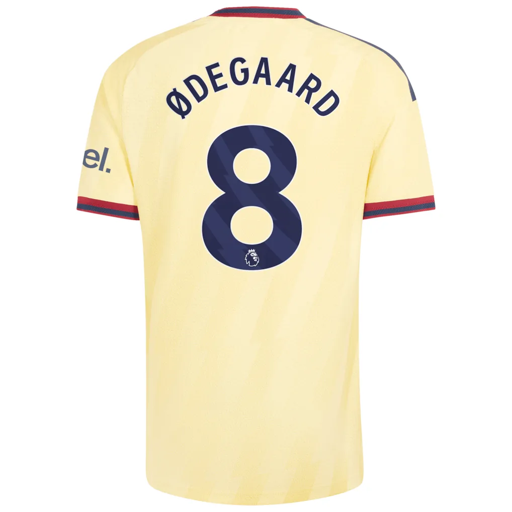 Ødegaard #8 Arsenal Terza Maglia 26/27 – Grigia – Autentica — view 3