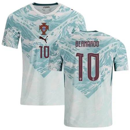 BERNARDO #10 Portugal Away Jersey 2026 World Cup – Green