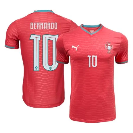 BERNARDO #10 Portugal Home Jersey 2026 World Cup – Red