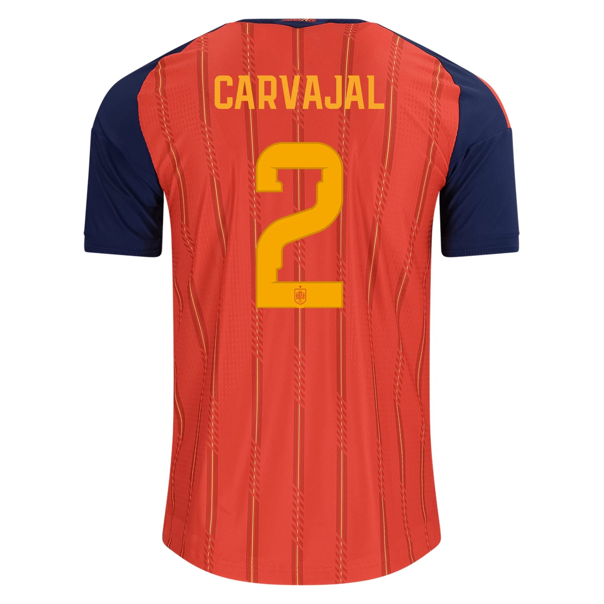 Dani Carvajal Spain Home Jersey 26/27 – Red – Authentic