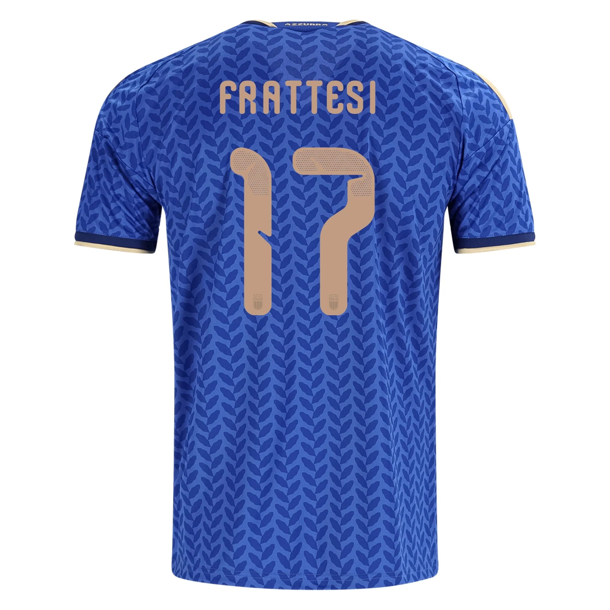 Davide Frattesi Italy Home Jersey 26/27 – Blue