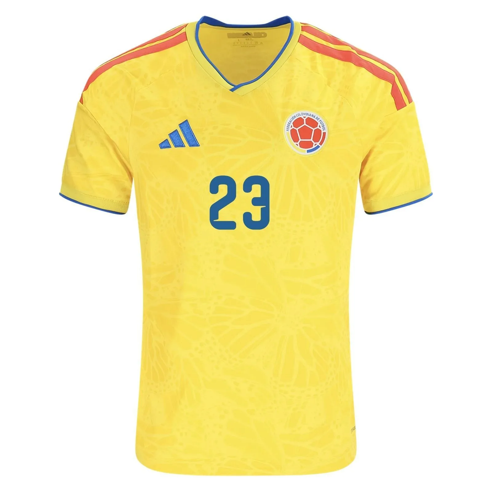Davinson Sánchez Colombia Home Jersey 26/27 – Neon Yellow — view 3