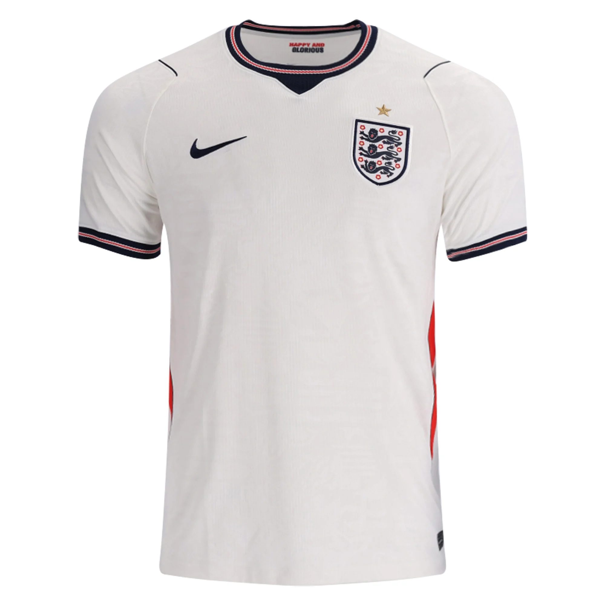 Camiseta de local de Inglaterra 2026 – Blanca y roja