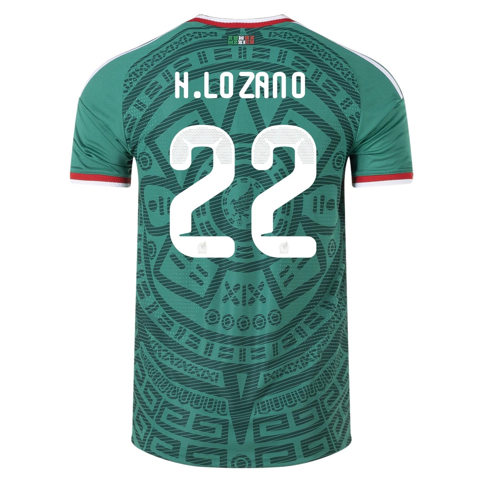 Maglia Hirving Lozano Mexico Home 26/27 – Verde – Autentica