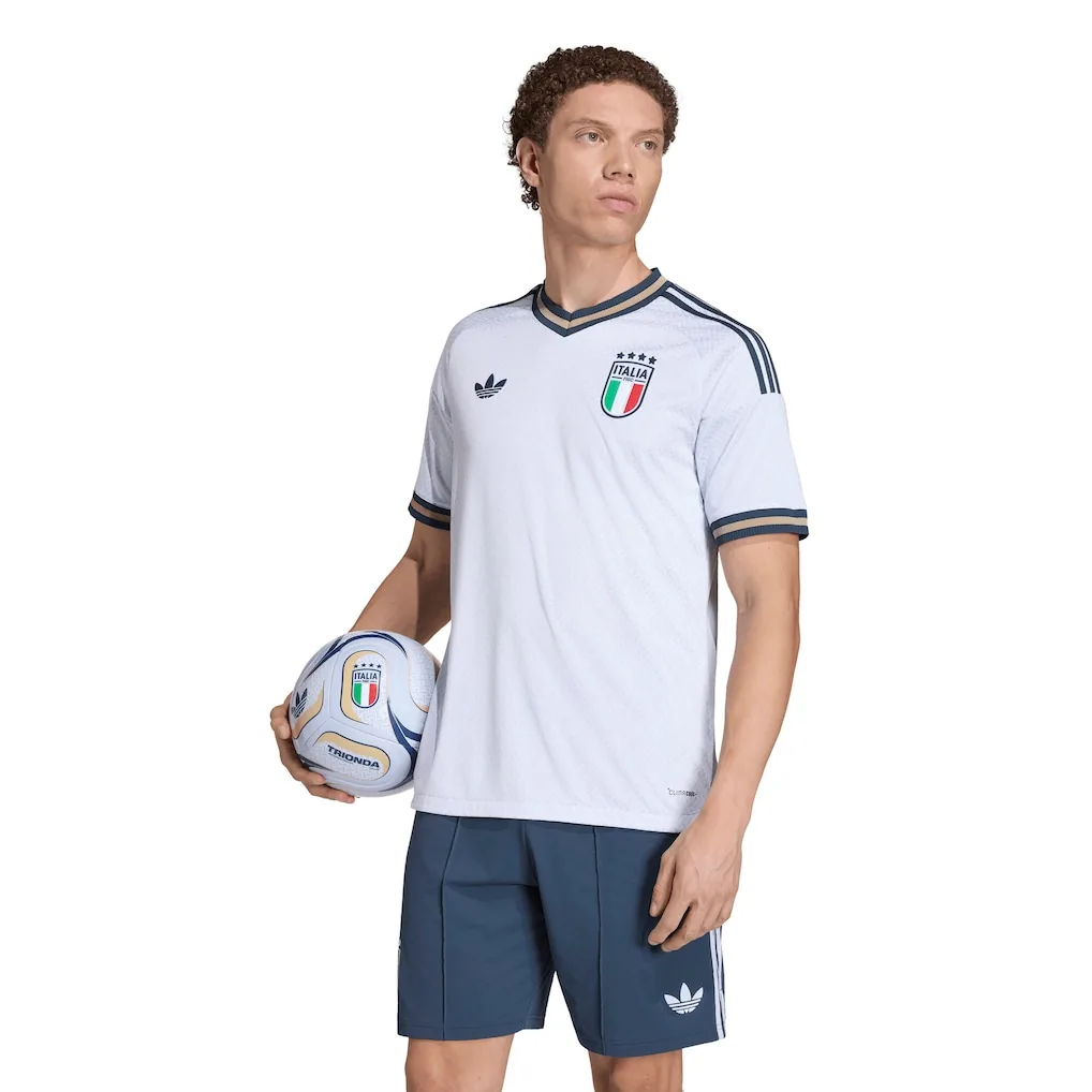 Italy Away Jersey 2026 – Blue – Authentic