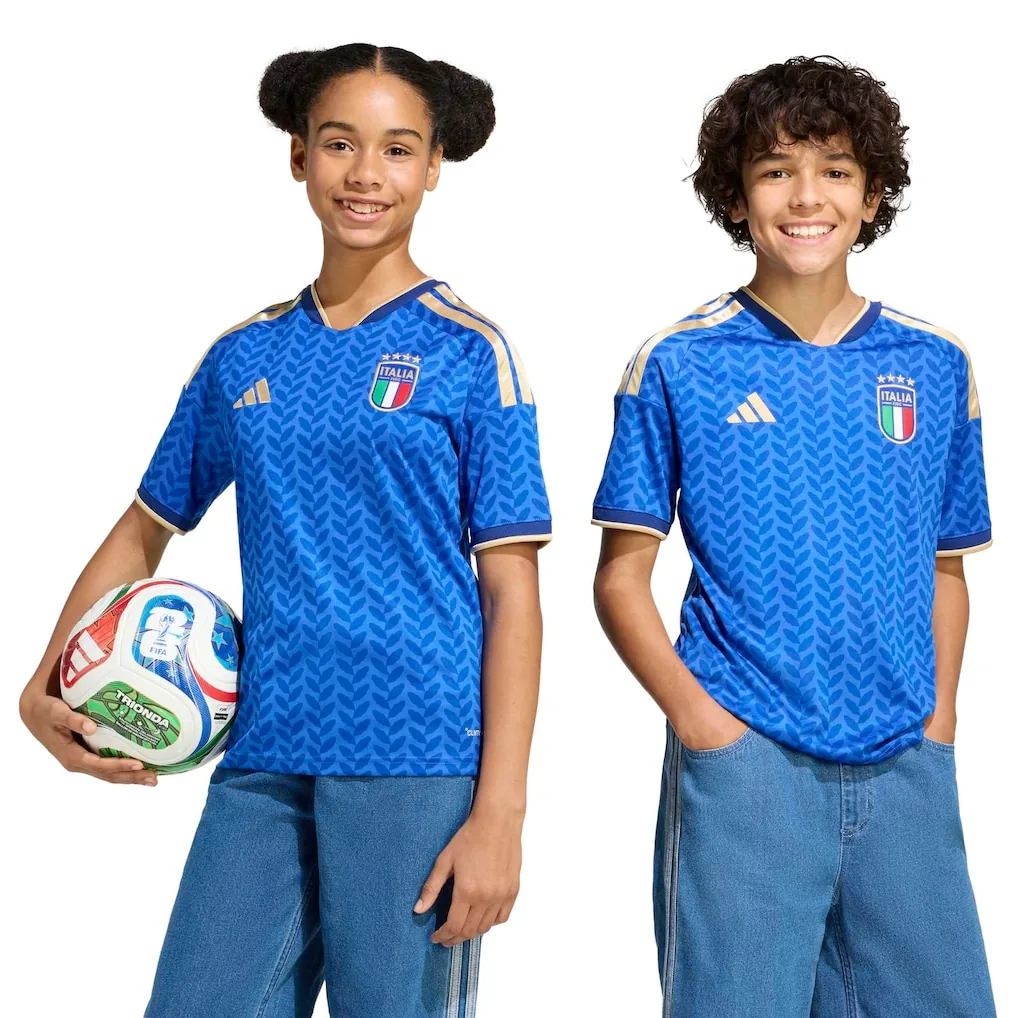 Italy Home Jersey 2026 – Blue – Kids