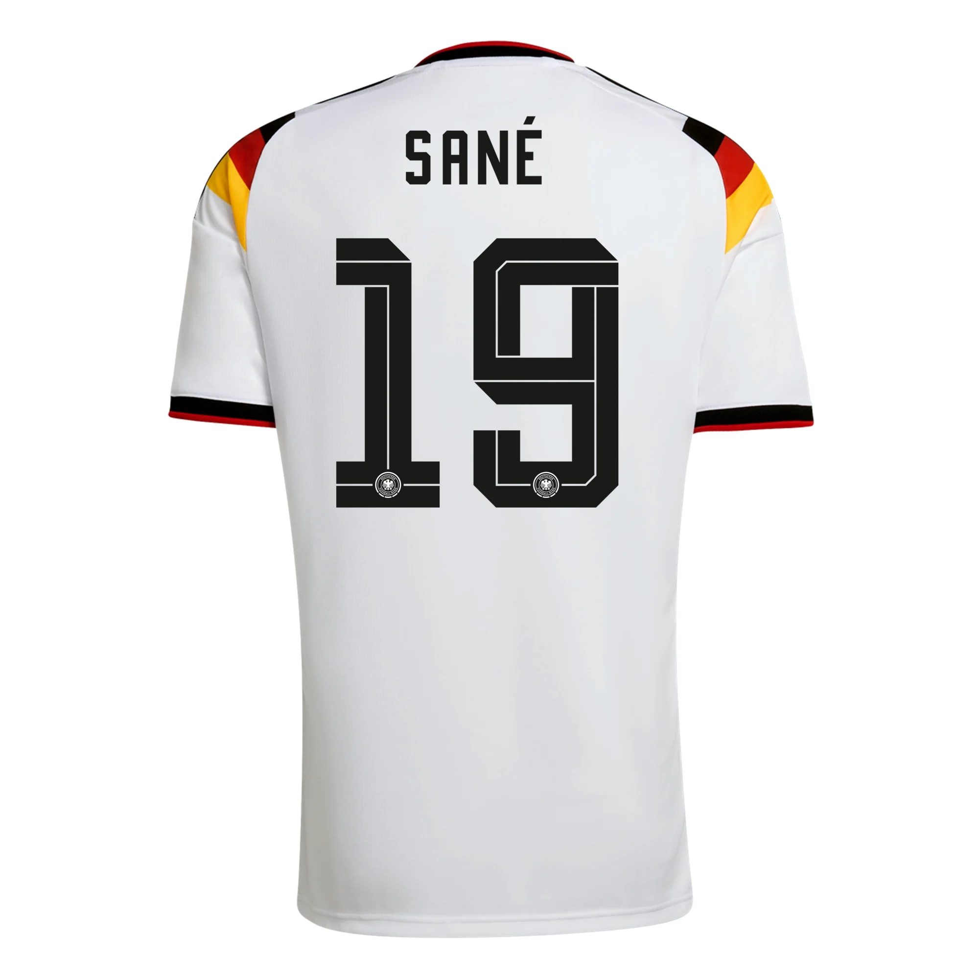 Leroy Sané Nemecko Domáci dres 26. 27. – biely