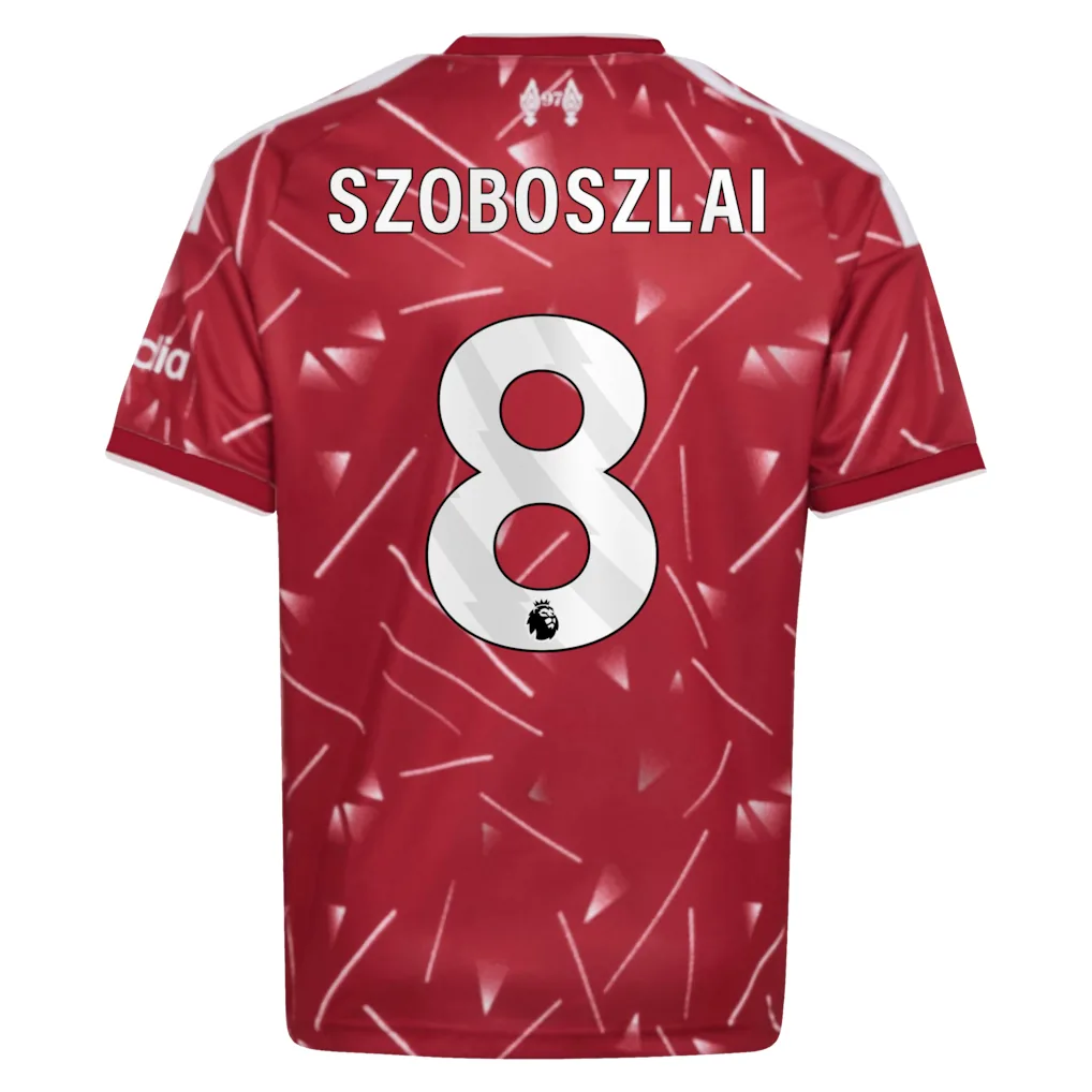 Szoboszlai #8 Liverpool Home Jersey 26/27 – Verde – Copii — view 3