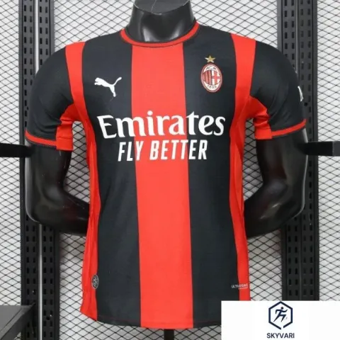 Футболка AC Milan Home 26/27 – Червона – Версія гравця