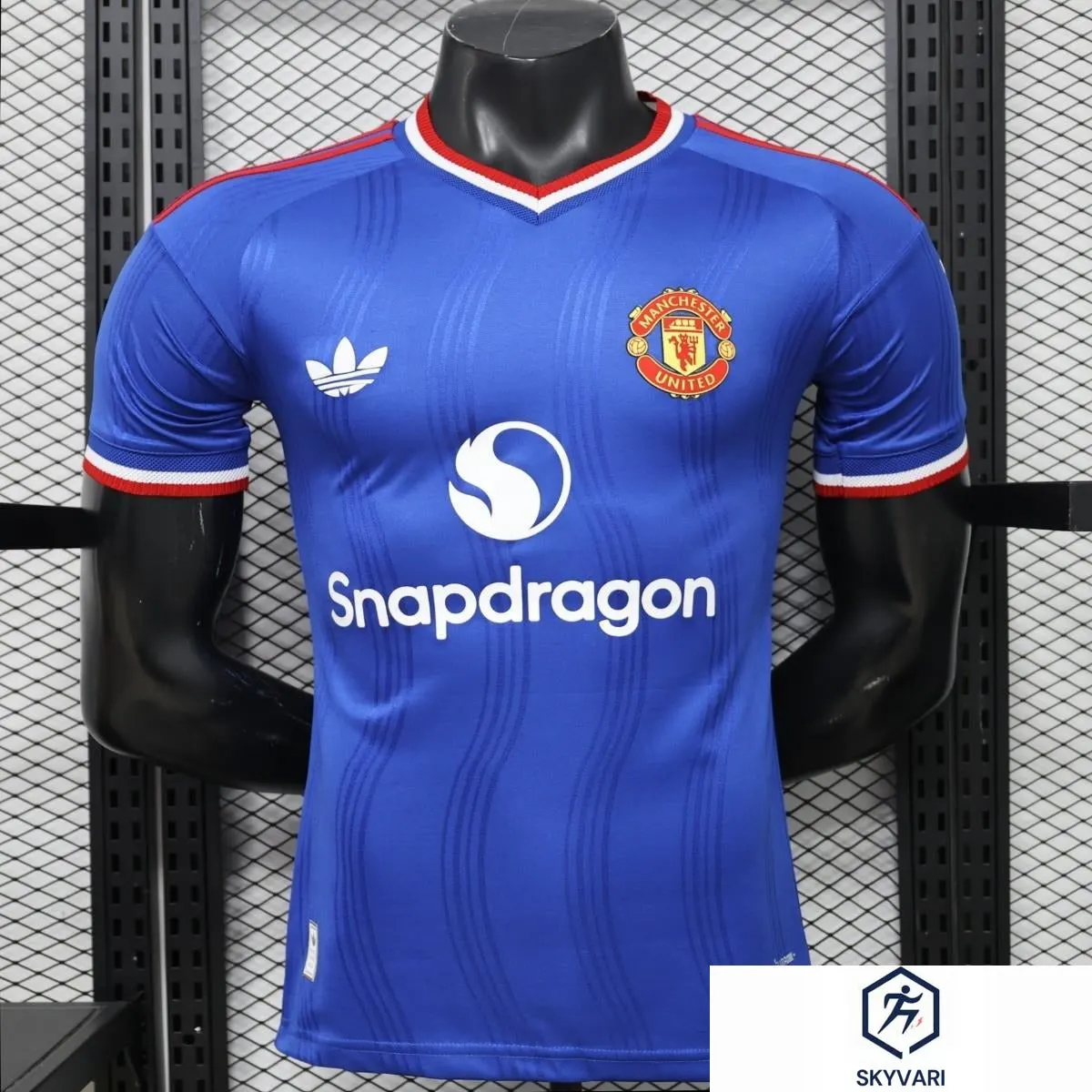 Manchester United Away Jersey 26/27 – Blue – Player Version