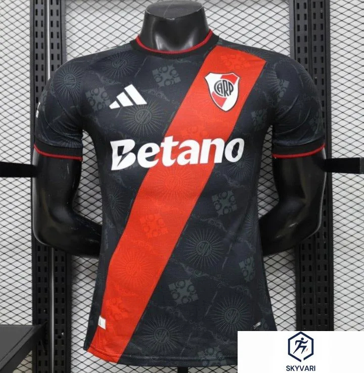 River Plate Third Jersey 26/27 – Black – Player Version