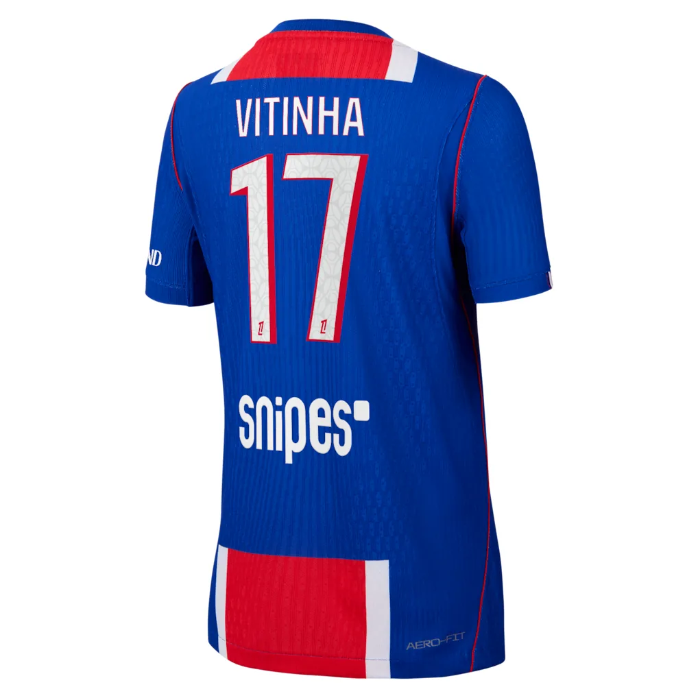 Tricou Vitinha #17 PSG Home 26/27 – Albastru – Copii — view 3