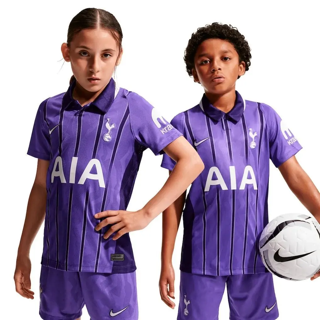Tottenham Hotspur Third Jersey 26/27 – Purple – Kids