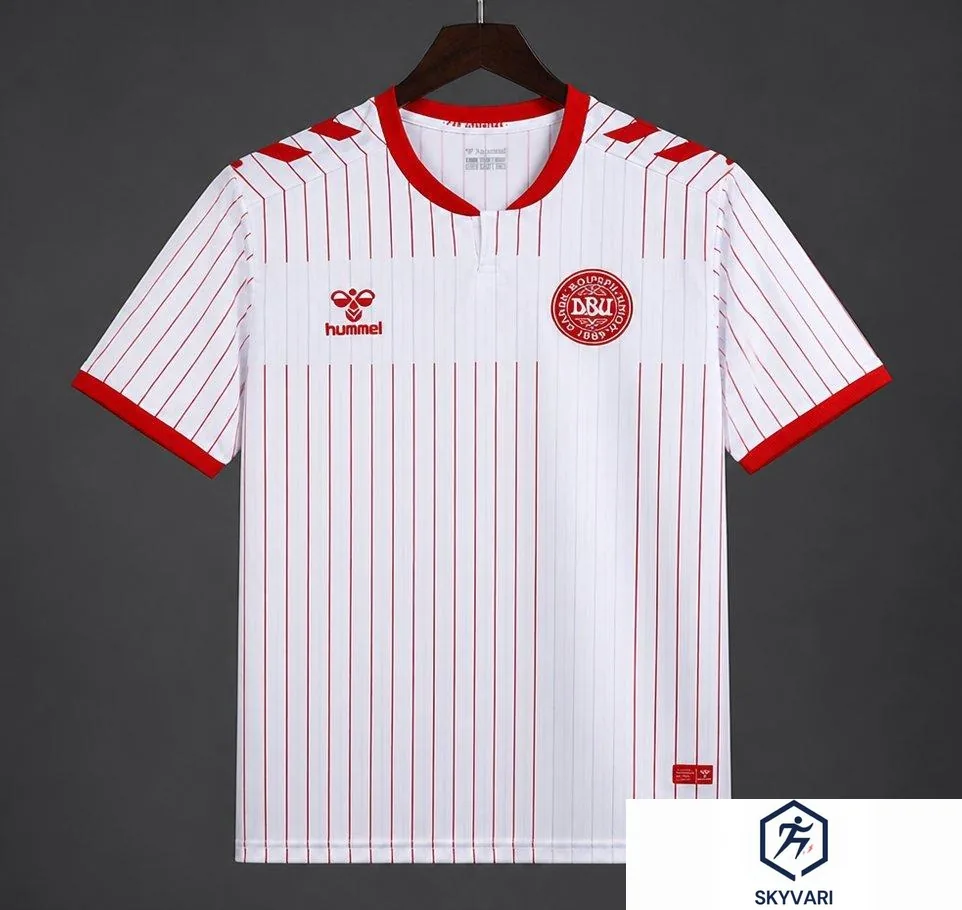 Camiseta de visitante de Dinamarca 2026 - Blanco