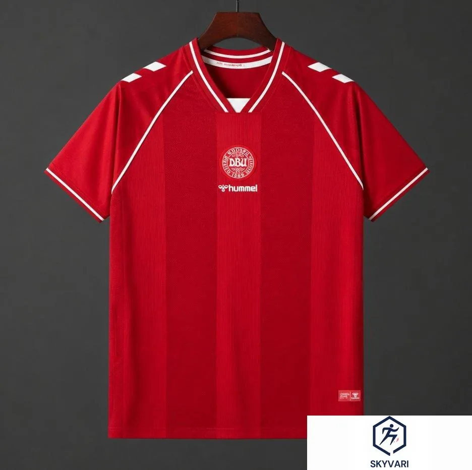 Denmark Home Jersey 2026 – Red