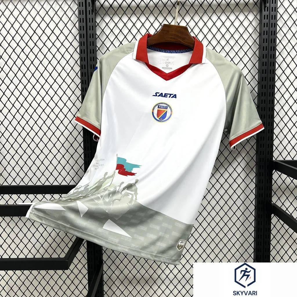 Haiti Away Jersey 2026 – Gray