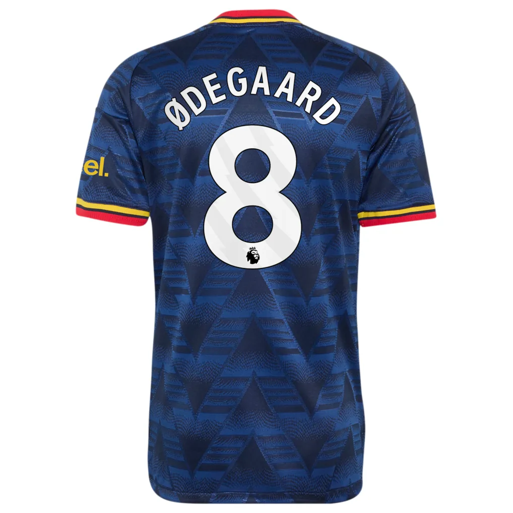 Ødegaard #8 Arsenal Away Jersey 26/27 – Navy – Authentic — view 3