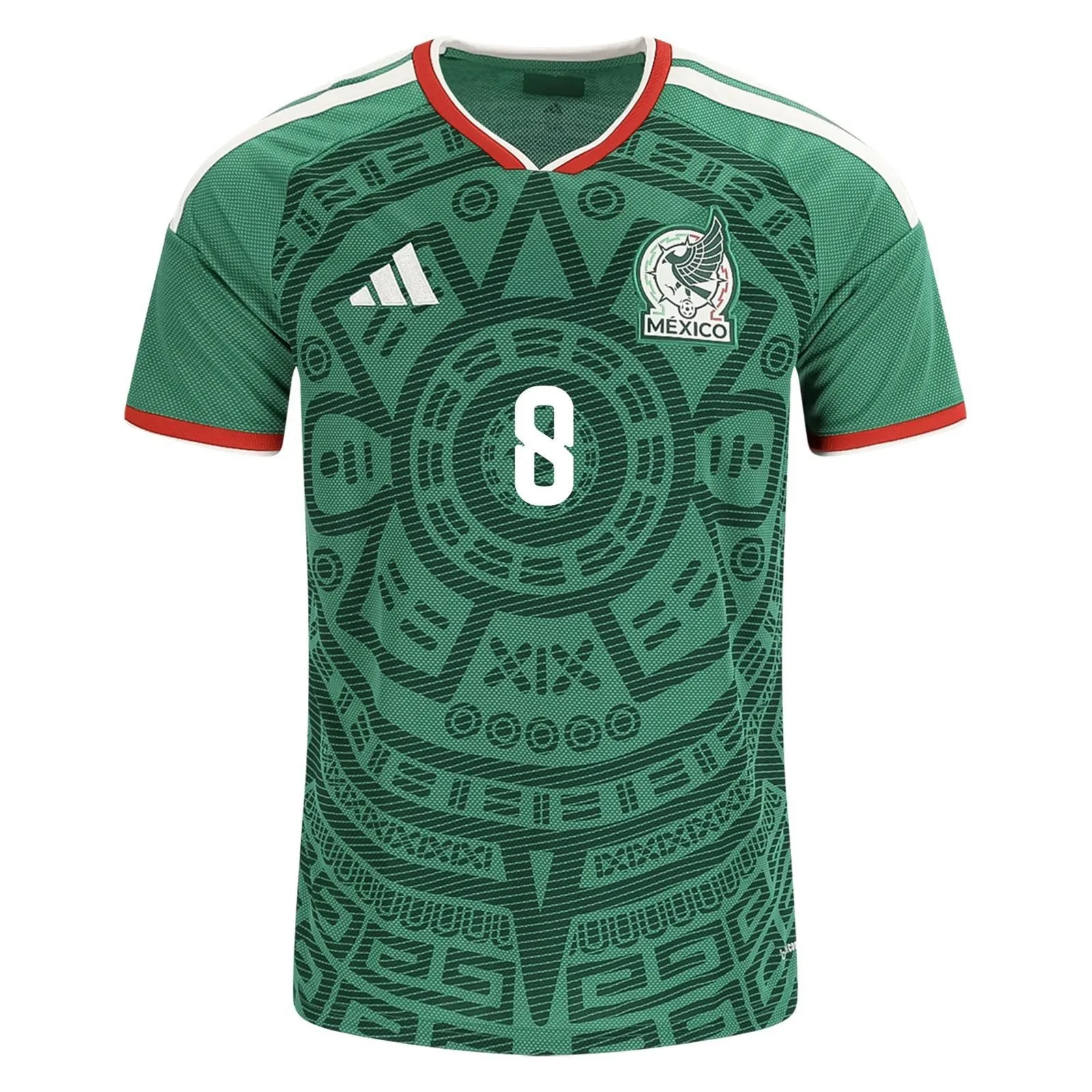 Carlos Rodríguez Mexico Home Jersey 26/27 – Green — view 3