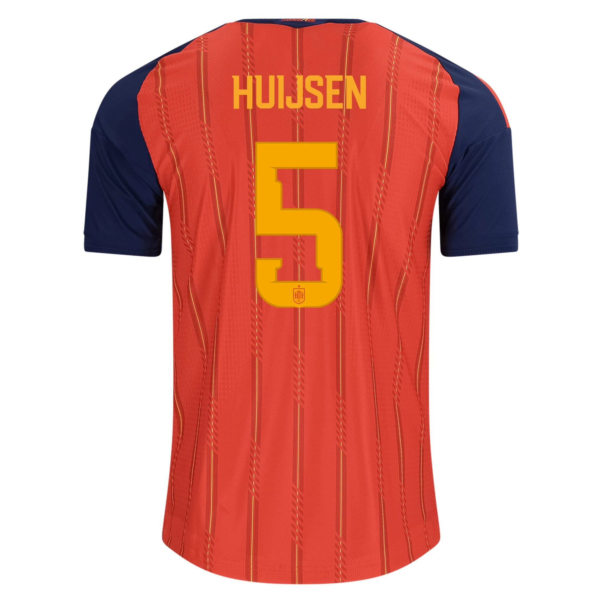 Dean Huijsen Spain Home Jersey 26/27 – Red – Authentic