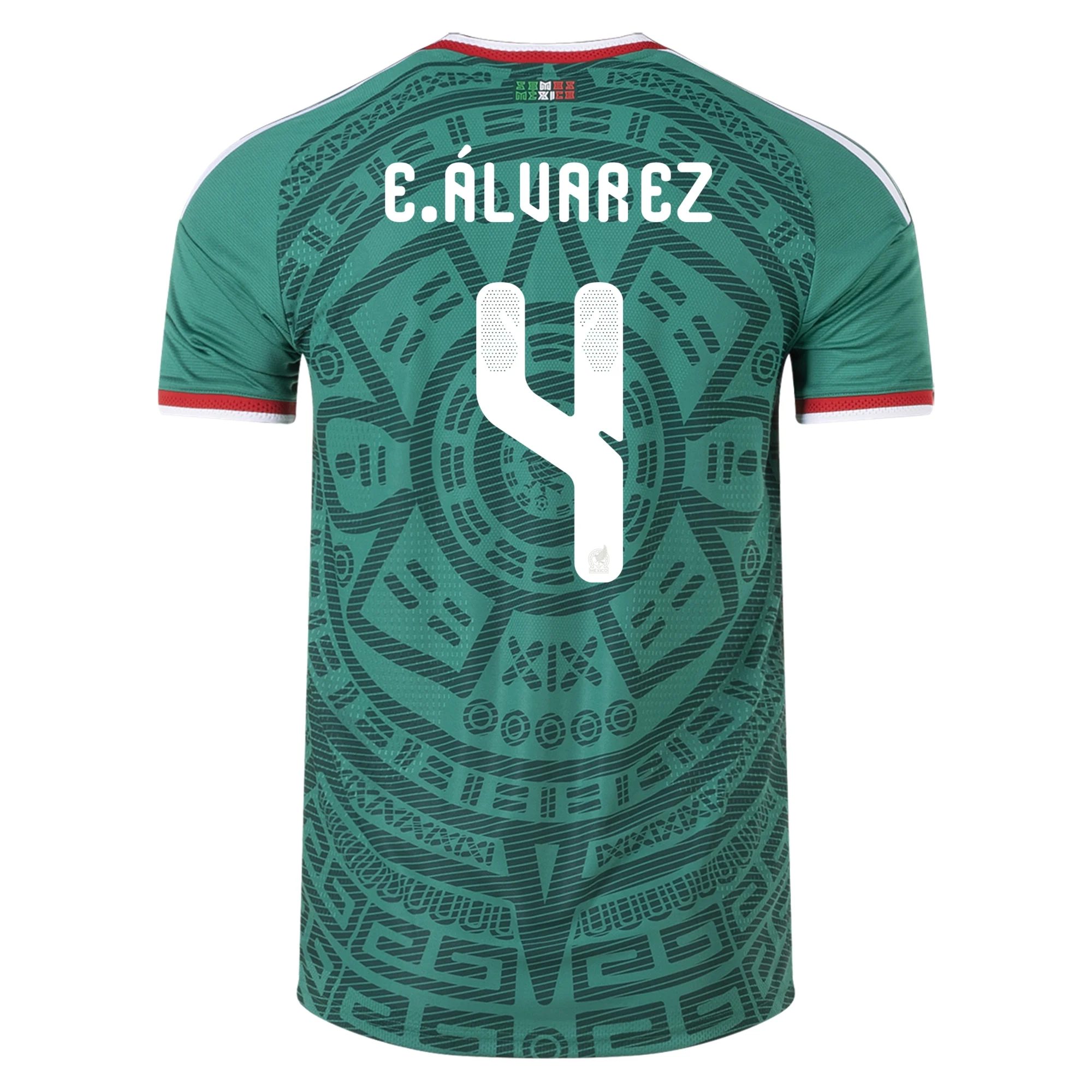 Edson Álvarez Mexico Home Jersey 26/27 – Green – Authentic