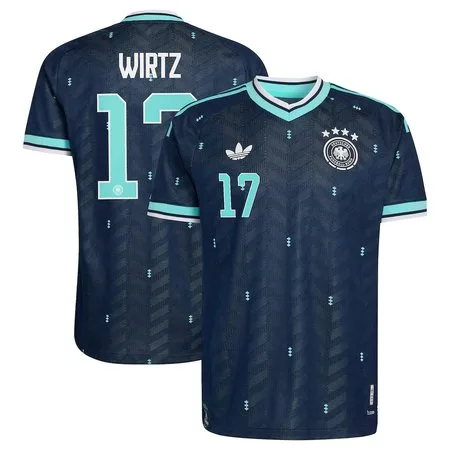 Florian Wirtz #17 Germany Away Jersey 2026 World Cup – Navy – Kids Kit Set