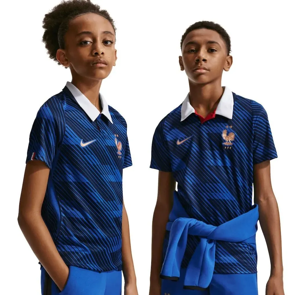 France Home Jersey 26/27 – Navy – Youth