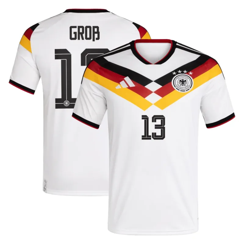 Groß #13 Germany National Team Home Jersey 2026 – White