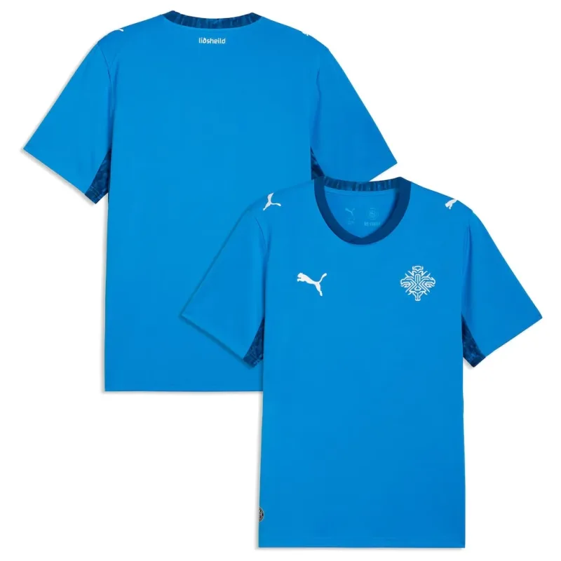 Iceland Home Jersey 2026 – Sky Blue
