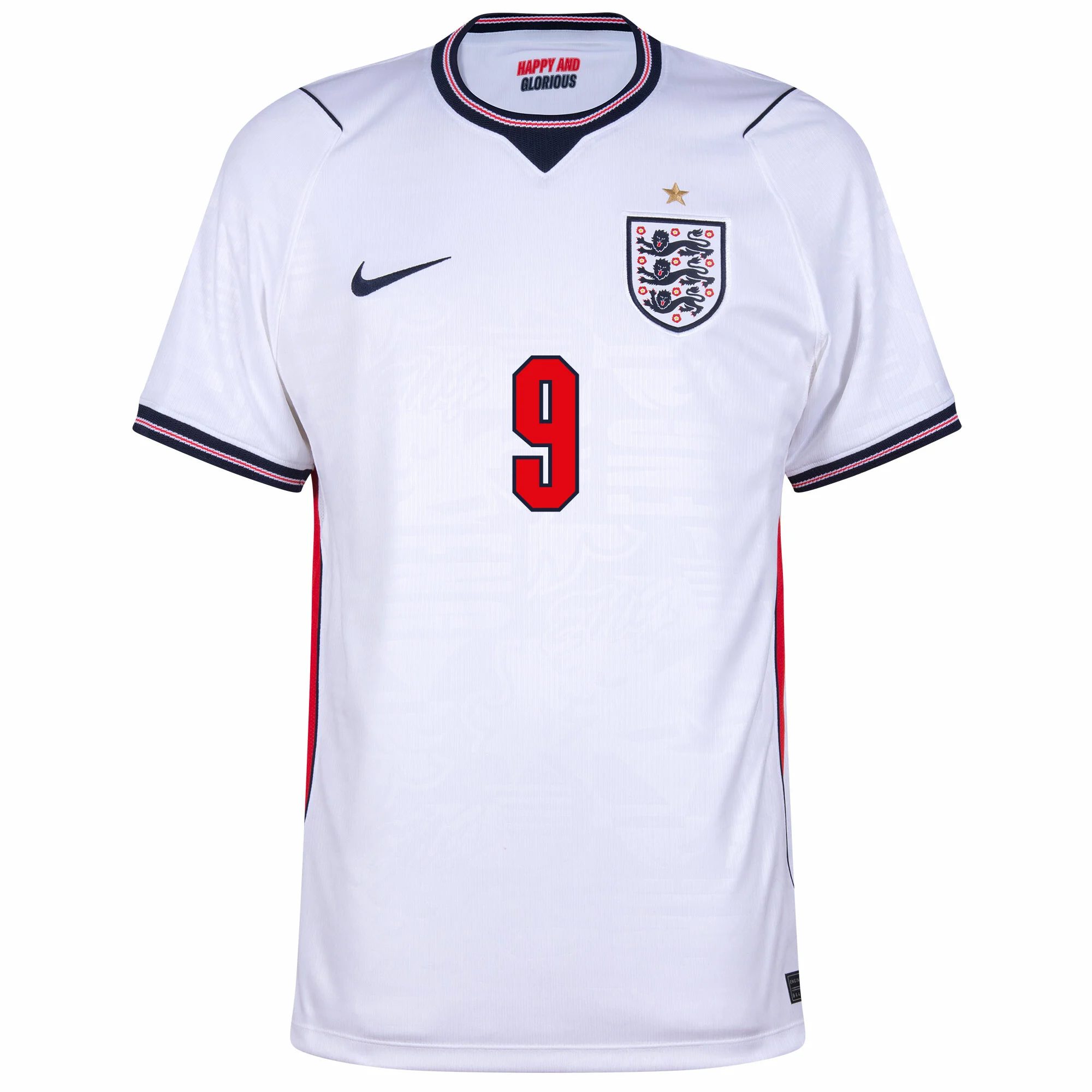 Jude Bellingham #10 England Home Jersey 2026 World Cup – White & Red – Kids Kit Set — view 3