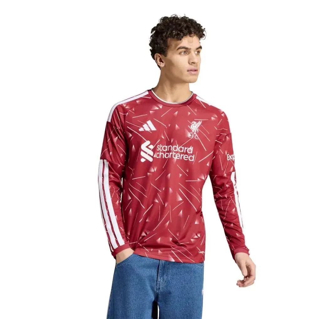 Liverpool Home Jersey 26/27 – Green – Long Sleeve
