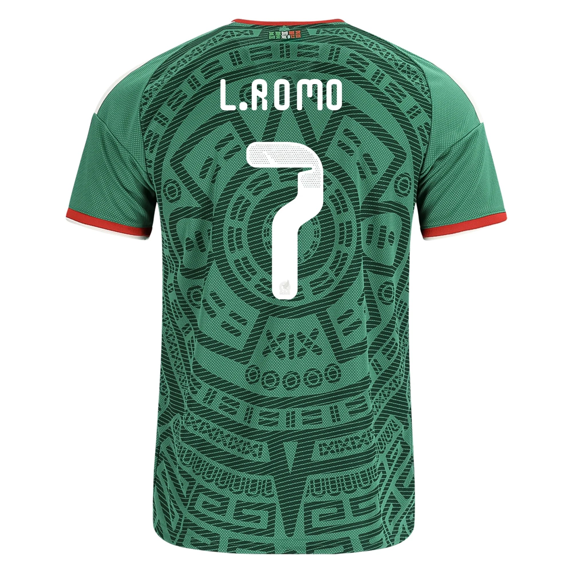 Luis Romo Mexico Home Jersey 26/27 – Green