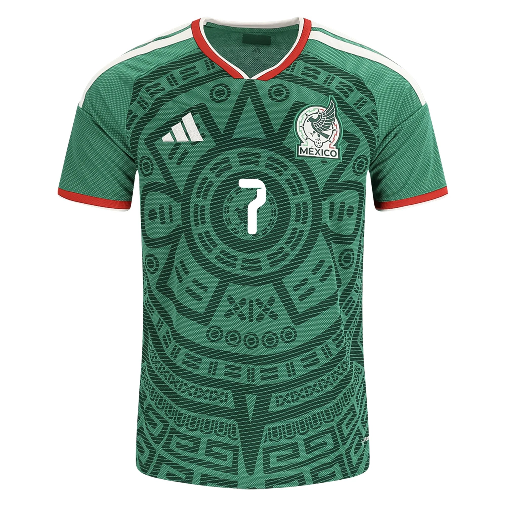 Luis Romo Mexico Home Jersey 26/27 – Green — view 2