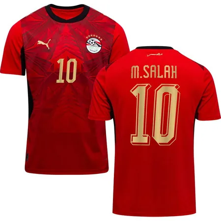 M.SALAH #10 Egypt Home Jersey 2026 World Cup – Red