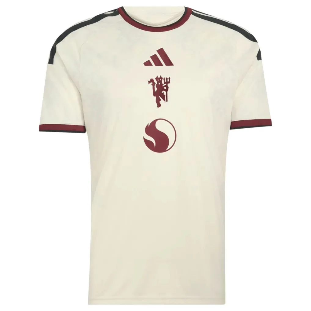 Mbeumo #19 Manchester United Third Jersey 26/27 – Gold — view 2