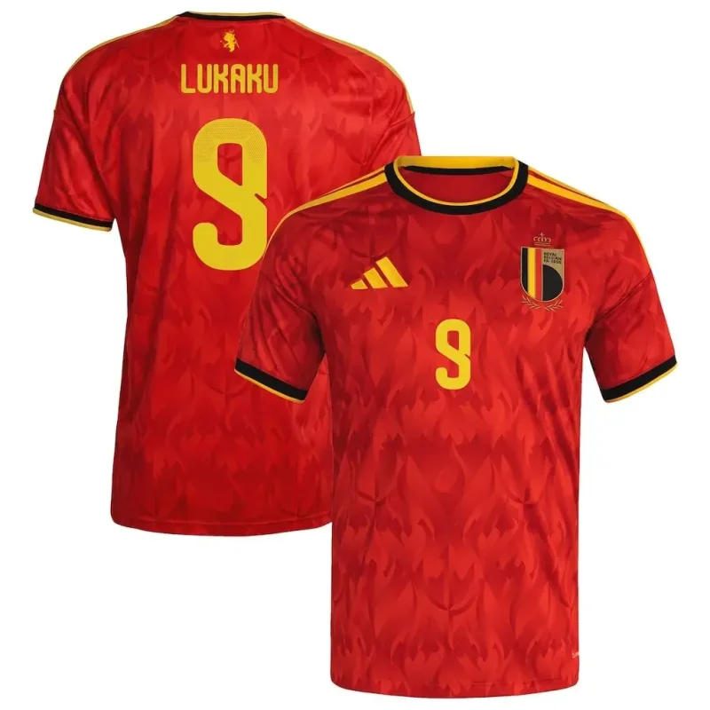 OPENDA #9 Belgium Home Jersey 2026 World Cup – Red