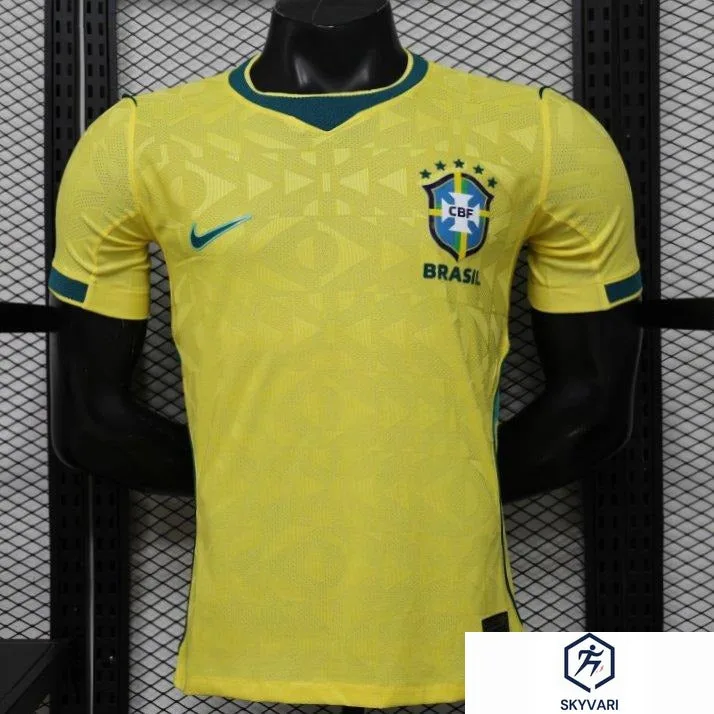 Brazil Home Jersey 2026 – Yellow – Player Version