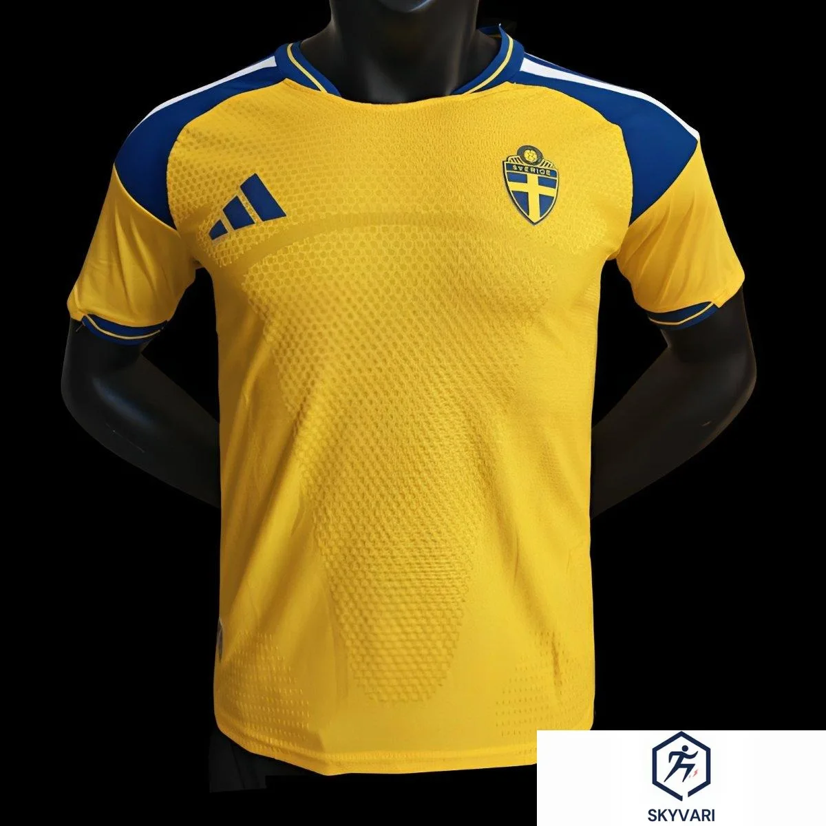 Sweden Home Jersey 2026 – Yellow – Player Version