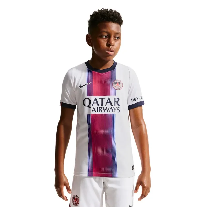 PSG Away Jersey 26/27 – White – Kids