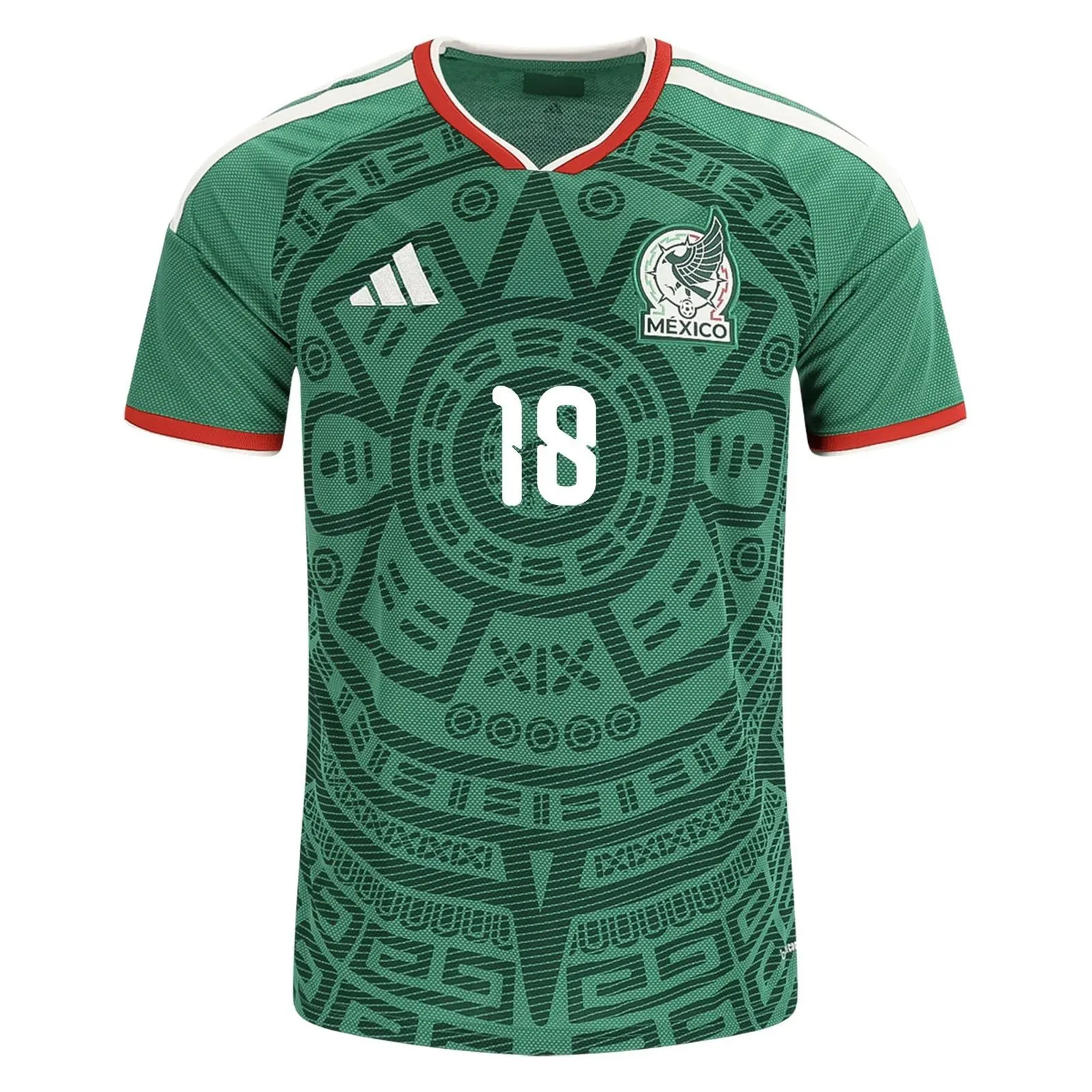 Érick Sánchez Mexico Home Jersey 26/27 – Green — view 2