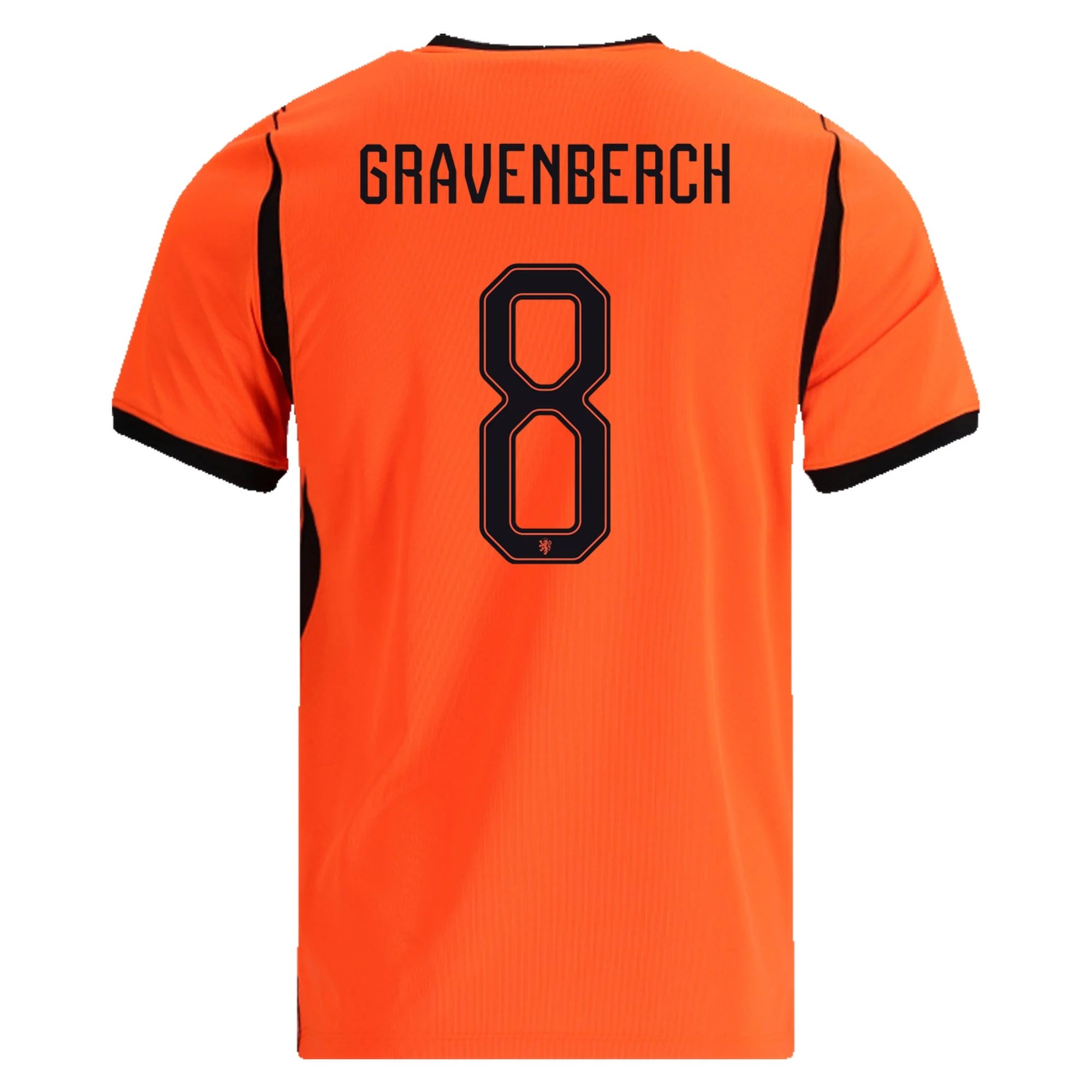 Ryan Gravenberch Netherlands Away Jersey 26/27 – White